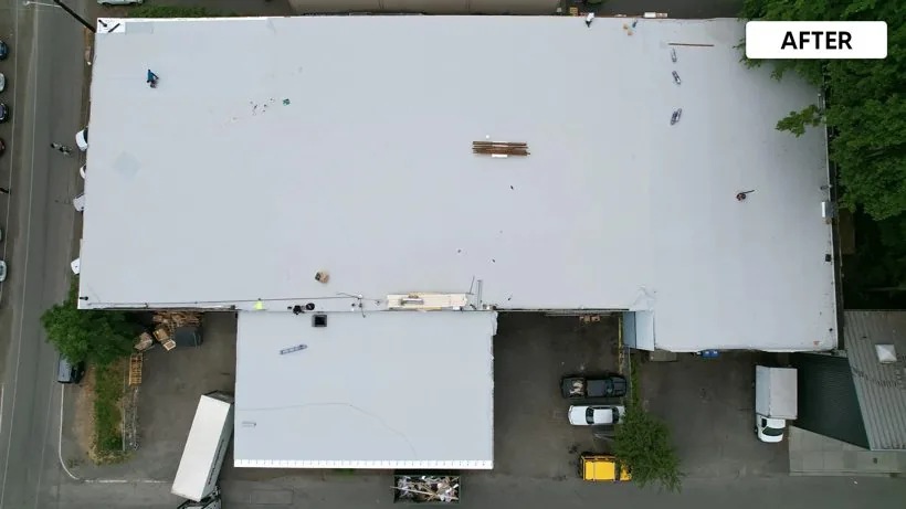 Roof after Valentin Roofing re-roof